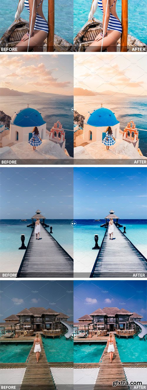 CM - 30 Instagram Blogger Travel Presets 2535917