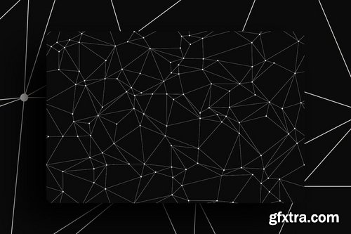 Outline Polygon Tileable Backgrounds