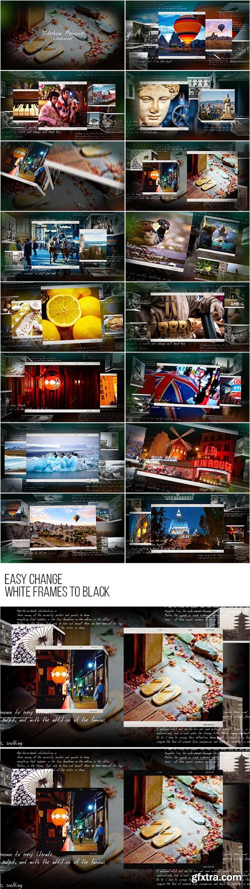 Videohive Slideshow Memories 12460886