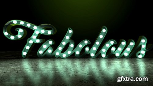 Videohive Light Bulb Sign 19762381