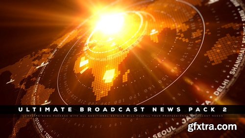 Videohive Ultimate Broadcast News Pack 2 11886568