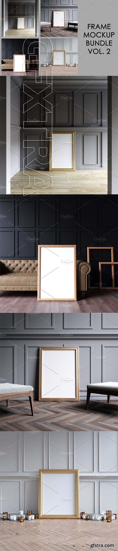 CreativeMarket - Frame Mockup Bundle Vol 2 2576525