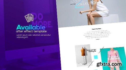 Videohive Trendy Minimalistic Web Promo 20875666