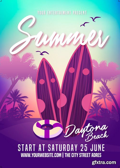 CM - Summer Time Beach Flyer 2516531