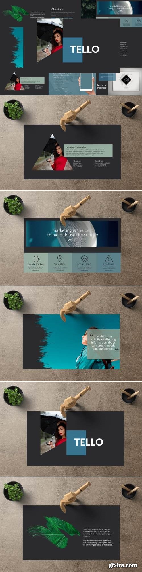 TELLO Powerpoint Template