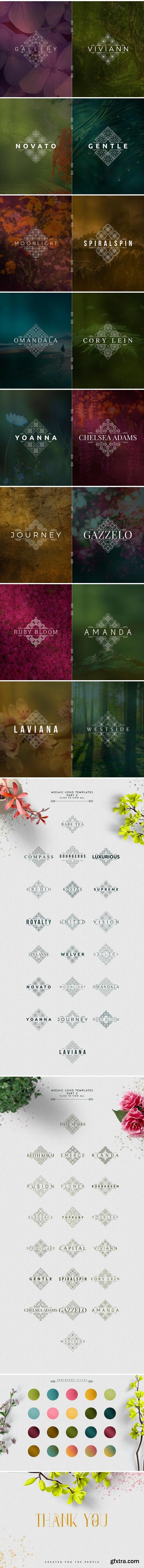 CM - [Spring Vibes] 40 Mosaic Logos 2439207