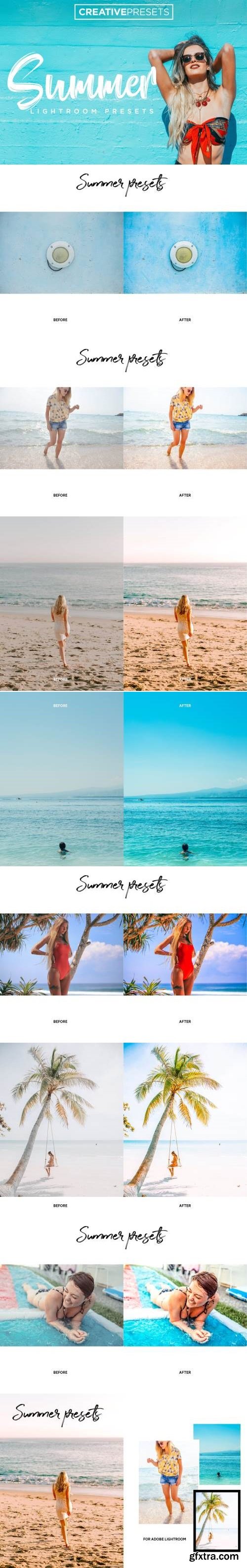 Summer Lightroom Presets