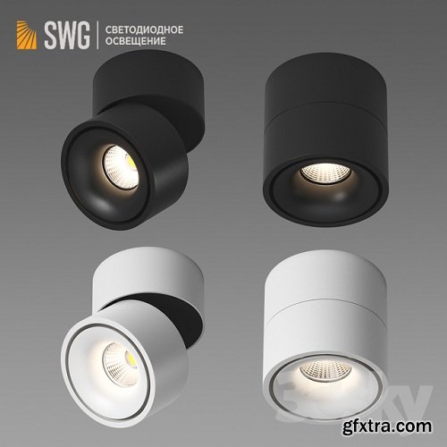 Ceiling lamp series 3d Model