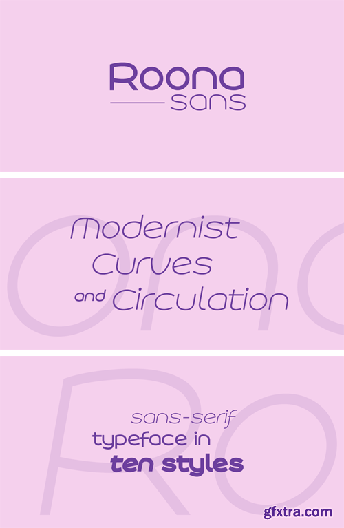 Roona Sans Font Family