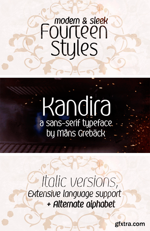 Kandira Font Family