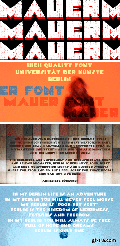 Mauer Font Family