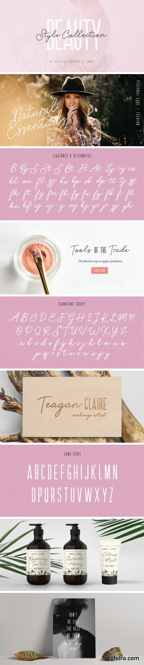 Beauty Style Script Font Family