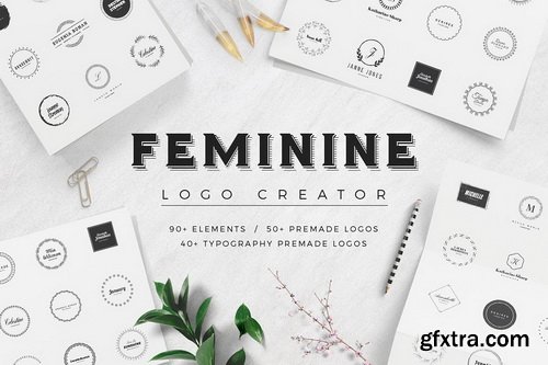 CM - Feminine Logo Creator - 2189595