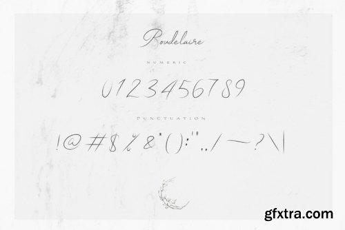 Boudelaire Font