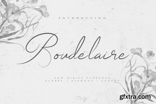 Boudelaire Font