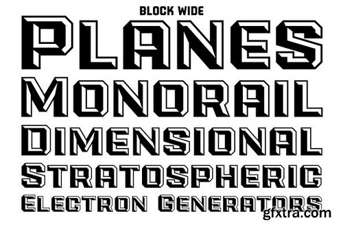 PowerStation Font Family