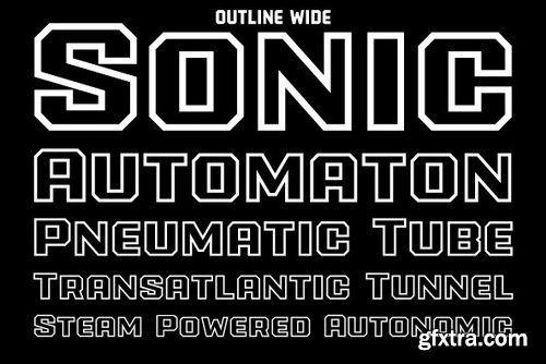 PowerStation Font Family