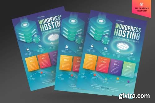 Wordpress Hosting Flyer