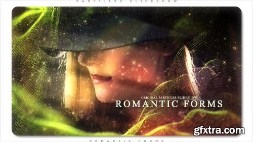 Videohive Romantic Forms Particles Slideshow 21236600