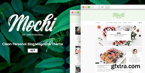 ThemeForest - Mochi v1.0.2 - A Clean Personal WordPress Blog Theme - 20008110