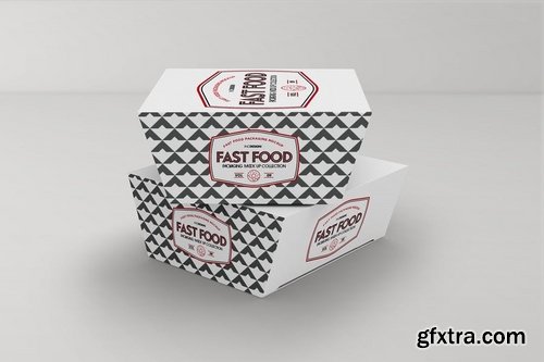 Fast Food Boxes Vol9 Take Out Packaging Mockups