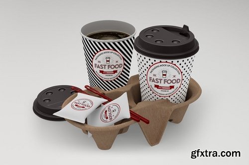 Fast Food Boxes Vol9 Take Out Packaging Mockups