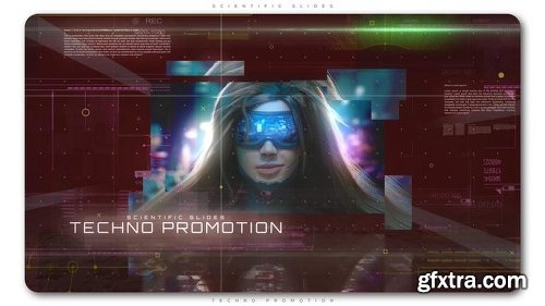 Videohive Scientific Slides Techno Promotion 21795636