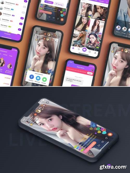 Video Streaming App UI Concept