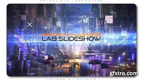 Videohive Scientific Laboratory Techno Slideshow 21393365