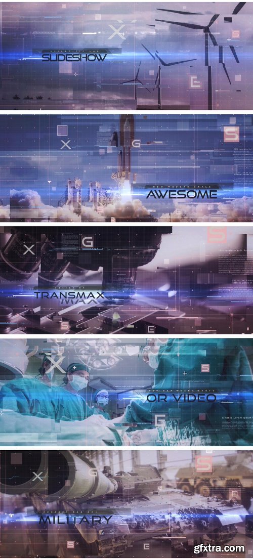 Videohive Scientific Laboratory Techno Slideshow 21393365