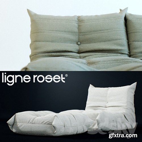 Ligne Rose Togo 3d model