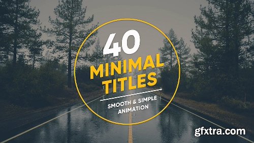 Videohive Simplicity Title Pack V4 17957957