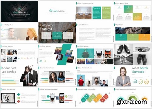 Commerce Powerpoint Template