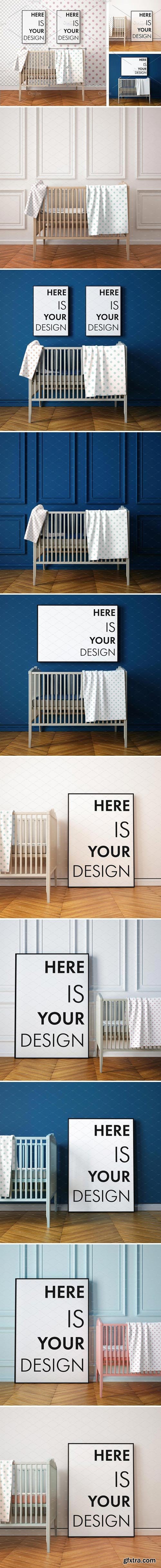 CM - 10 Mockups children's room 1534406