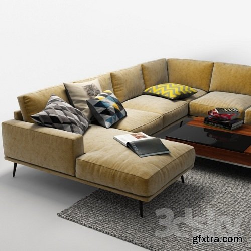 Corner sofa BoConcept