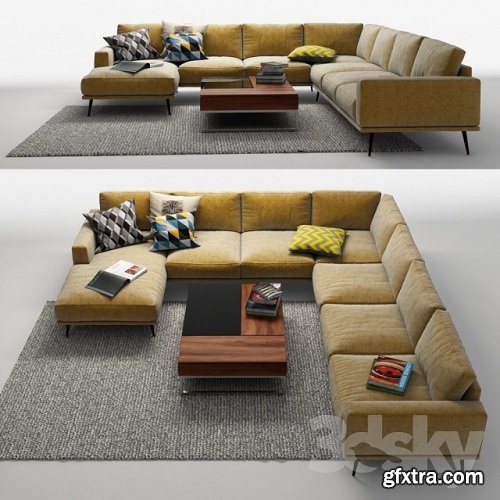 Corner sofa BoConcept