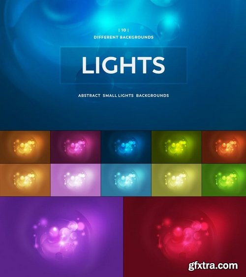 Abstract Small Lights Backgrounds