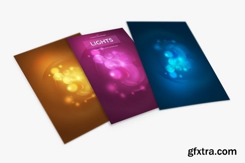 Abstract Small Lights Backgrounds