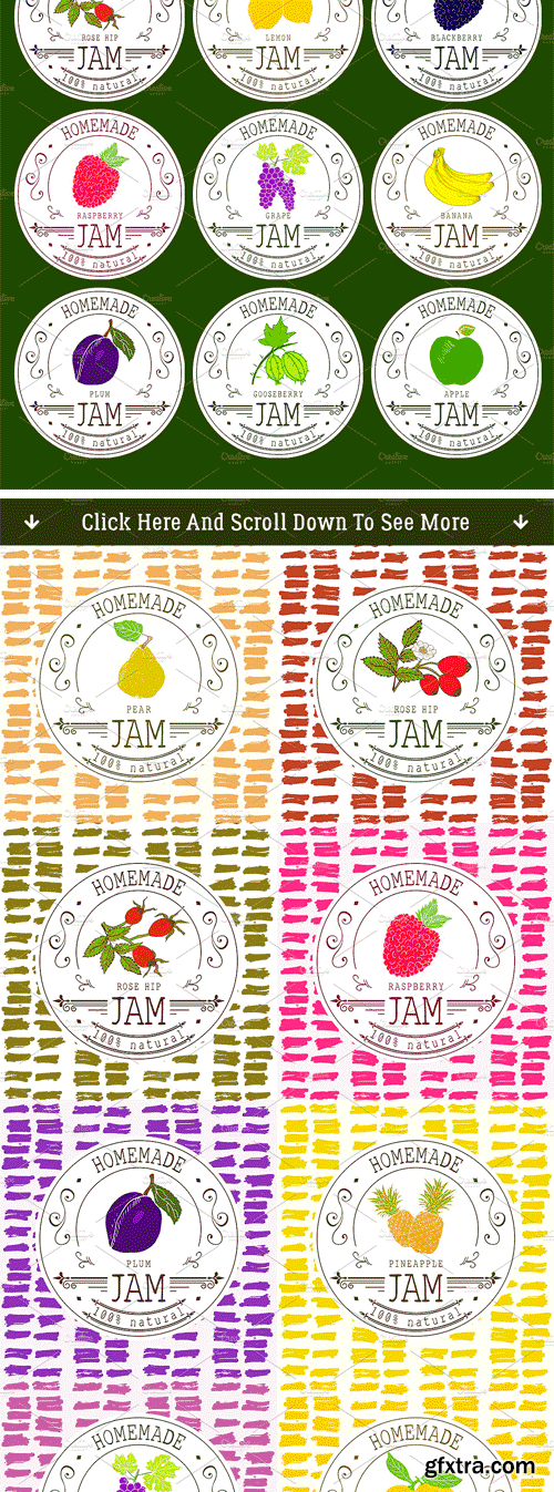 CM - Jam Labels Design Template Vol.2 2504551