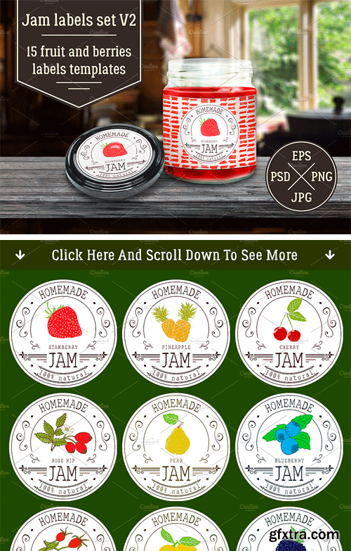 CM - Jam Labels Design Template Vol.2 2504551