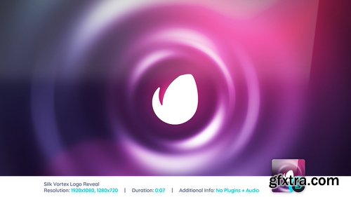 Videohive Silk Vortex Logo Reveal 21606314