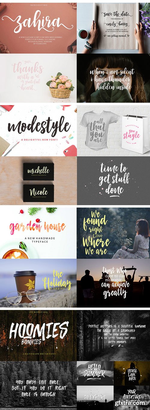 CM - Handmade Font Bundle 2612186