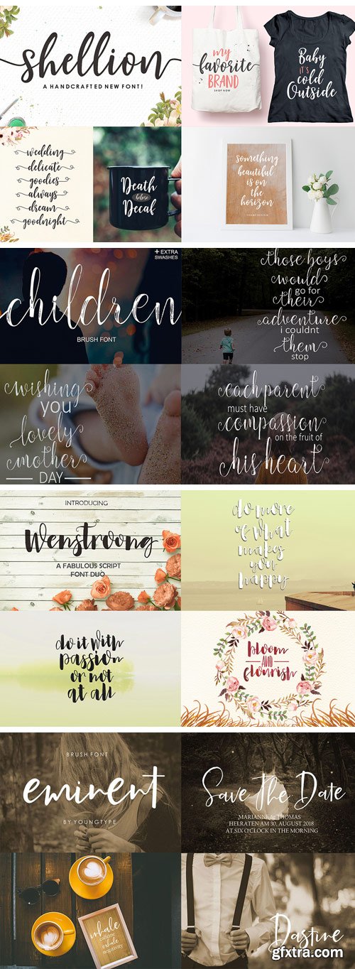 CM - Handmade Font Bundle 2612186