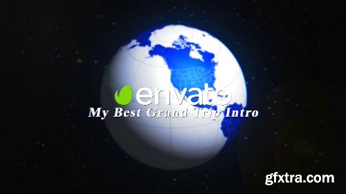 Videohive Best Grand Trip Intro | World Map Kit 21674484