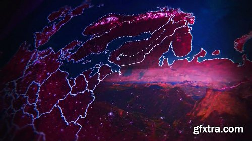 Videohive Best Grand Trip Intro | World Map Kit 21674484