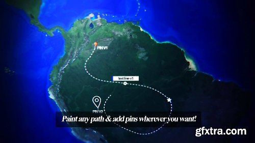 Videohive Best Grand Trip Intro | World Map Kit 21674484