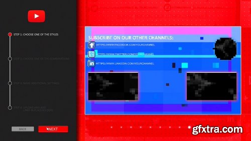 Videohive YouTube End Screens Builder 21560750