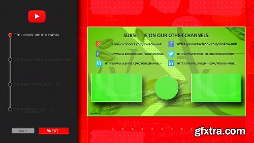 Videohive YouTube End Screens Builder 21560750