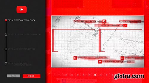 Videohive YouTube End Screens Builder 21560750