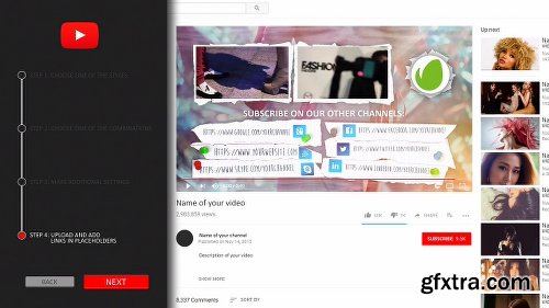 Videohive YouTube End Screens Builder 21560750